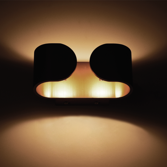 LED Аплик NEPHELE дърво